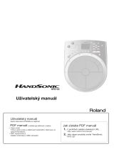 Roland HandSonic HPD-20 Používateľská príručka