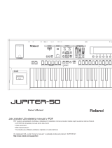 Roland JUPITER-50 Používateľská príručka