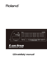 Roland Lucina AX-09 Používateľská príručka