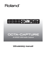 Roland Octa-Capture Používateľská príručka
