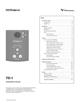 Roland TD-1DMK Používateľská príručka