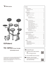 Roland TD-1KPX2 Používateľská príručka