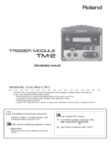 Roland TM-2 Používateľská príručka