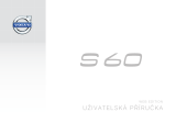 Volvo S60 Používateľská príručka