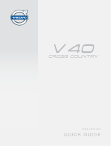 Volvo V40 Cross Country Stručná príručka spustenia
