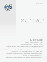 Volvo XC90 Stručná príručka spustenia
