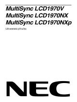 NEC MultiSync® LCD1970V Návod na obsluhu
