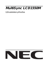 NEC MultiSync® LCD1550M Návod na obsluhu