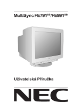 NEC MultiSync® FE791SB Návod na obsluhu