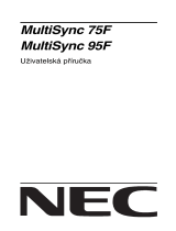 NEC MultiSync® 95F Návod na obsluhu