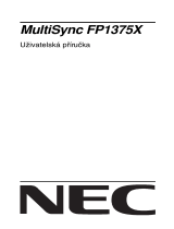 NEC MultiSync® FP1375X Návod na obsluhu