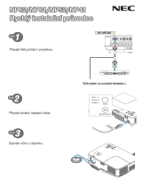 NEC NP52 Návod na obsluhu