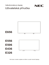 NEC MultiSync® E326 Návod na obsluhu