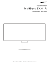 NEC MultiSync EX341R Návod na obsluhu