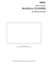 NEC MultiSync E245WMi Návod na obsluhu