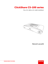 Barco ClickShare CS-100 Užívateľská príručka