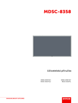 Barco MDSC-8358 Užívateľská príručka