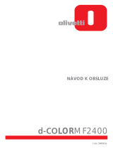 Olivetti d-Color MF2400 Návod na obsluhu