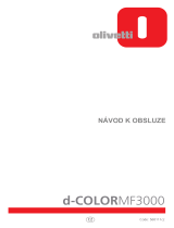 Olivetti d-Color MF3000 Návod na obsluhu