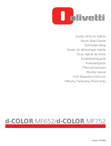 Olivetti d-Color MF652 - MF752 Návod na obsluhu