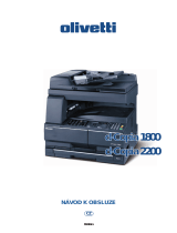 Olivetti d-Copia 1800 and d-Copia 2200 Návod na obsluhu