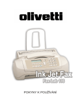 Olivetti Fax-Lab 116 Návod na obsluhu
