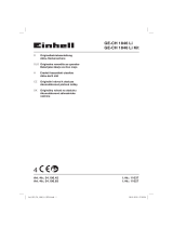 Einhell Expert Plus GE-CH 1846 Li-Solo Používateľská príručka