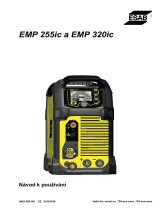 ESAB EMP 255ic & EMP 320ic Používateľská príručka