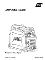 ESAB EMP 205ic AC/DC Používateľská príručka