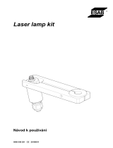 ESAB Laser lamp kit Používateľská príručka