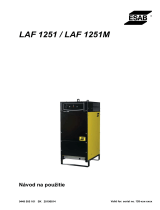 ESAB LAF 1251 / LAF 1251M Používateľská príručka