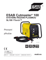 ESAB ESAB Cutmaster 100 PLASMA CUTTING SYSTEM Používateľská príručka