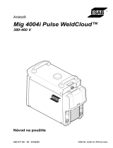 ESAB Mig 4004i Pulse WeldCloud™ Používateľská príručka