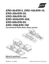 ESAB ERD-10b/ERI-10 Používateľská príručka