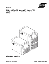 ESAB Mig 5000i WeldCloud™ Používateľská príručka