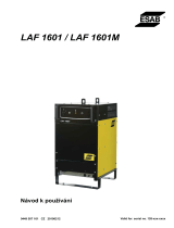 ESAB LAF 1601 / LAF 1601M Používateľská príručka