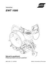 ESAB EWT 1000 Používateľská príručka