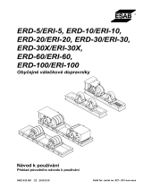 ESAB ERD-20/ERI-20 Používateľská príručka