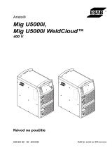 ESAB Mig U5000i Používateľská príručka