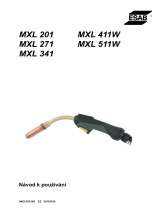 ESAB MXL 201 Používateľská príručka