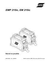 ESAB EMP 215ic, EM 215ic Používateľská príručka