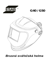 ESAB G40 / G50 Používateľská príručka