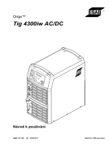 ESAB Tig 4300iw AC/DC Používateľská príručka