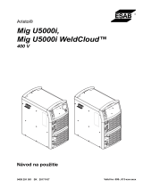 ESAB Mig U5000i WeldCloud™ Používateľská príručka