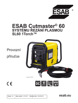 ESAB ESAB Cutmaster 60 Plasma Cutting System Používateľská príručka