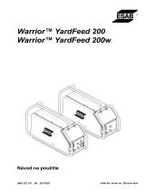 ESAB Warrior™ YardFeed 200, Warrior™ YardFeed 200w Používateľská príručka