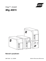 ESAB Mig 4001i Používateľská príručka