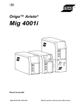 ESAB Mig 4001i Používateľská príručka