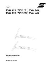 ESAB TXH 401 Používateľská príručka