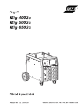 ESAB Mig 5002c Používateľská príručka